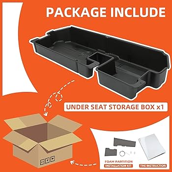 Amazon.com: ECOTRIC Under Seat Storage Box Compatible with